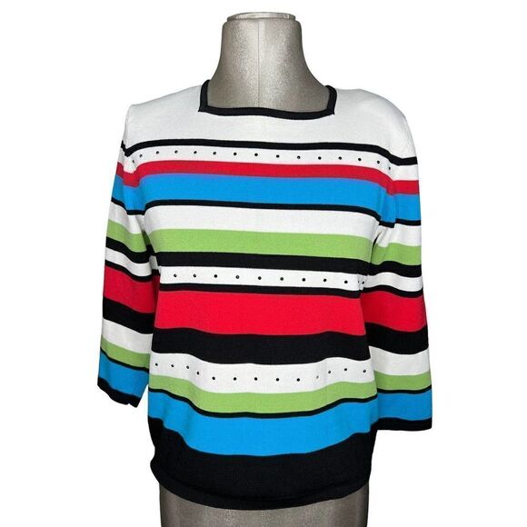 Alfred Dunner Sz Petite Small Sweater - Picture 1 of 8